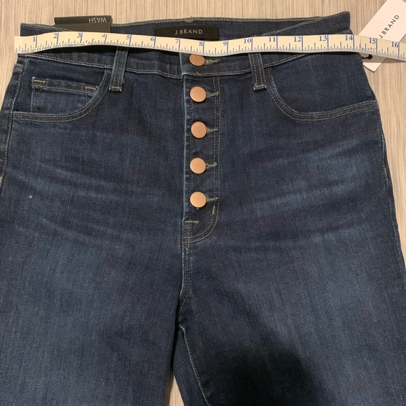 J Brand LILLIE HIGH-RISE CROPPED FLARE - Picture 11 of 12